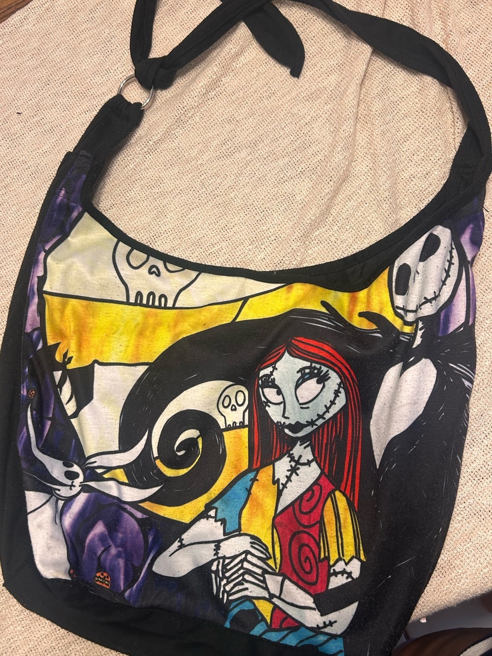 Loungefly Nightmare Before Christmas Multicolor Shoulder Bag